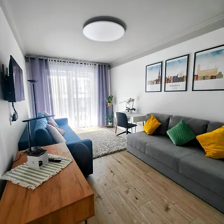 Kolorowa Perspektywa Apartment Gdansk Exterior photo